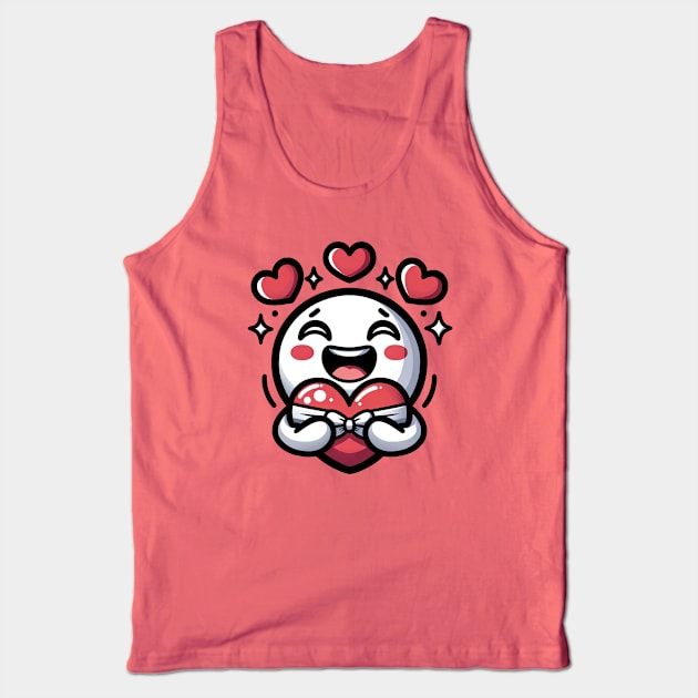 funny face get heart Tank Top by Dracoola